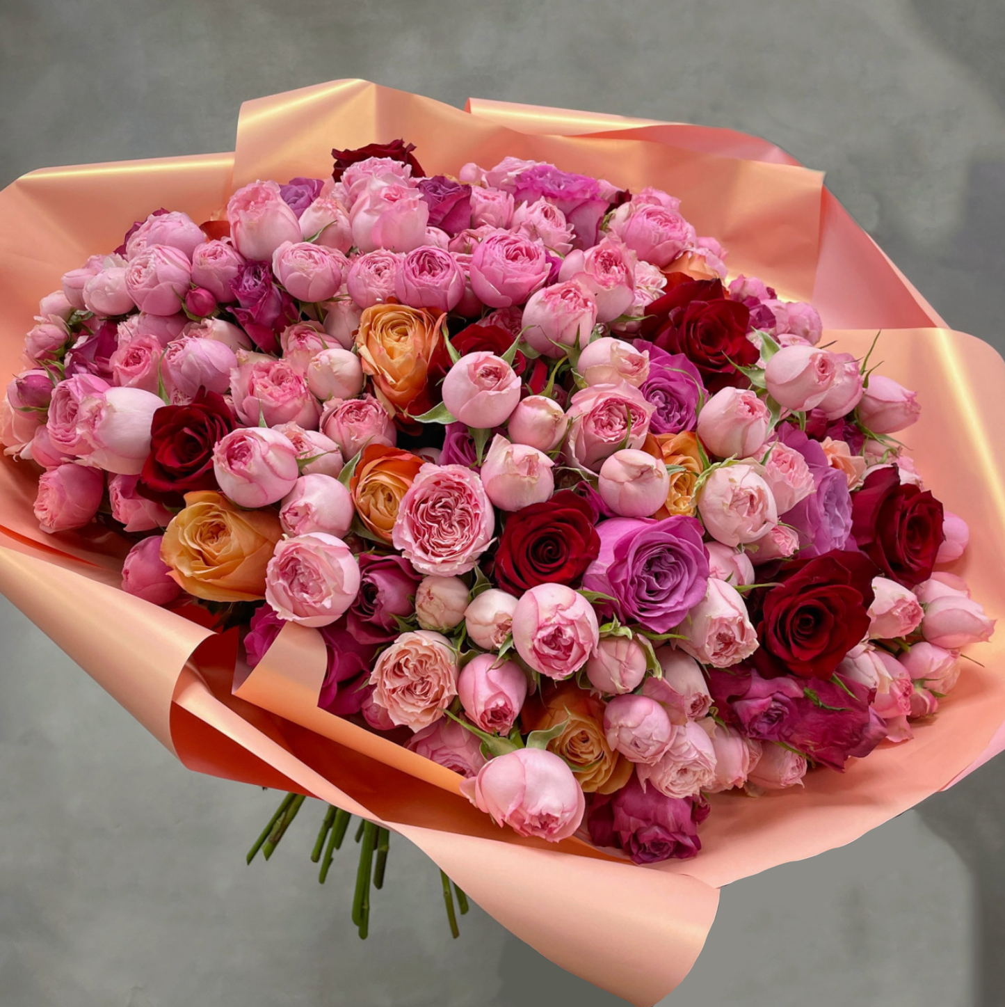 🌹 Rosenpracht – Strauß aus 101 gemischten Rosen