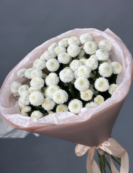 🌿 Newton – Strauß aus 7 buschigen Chrysanthemen