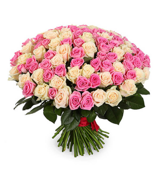 Rosenzauber in Weiß und Rosa