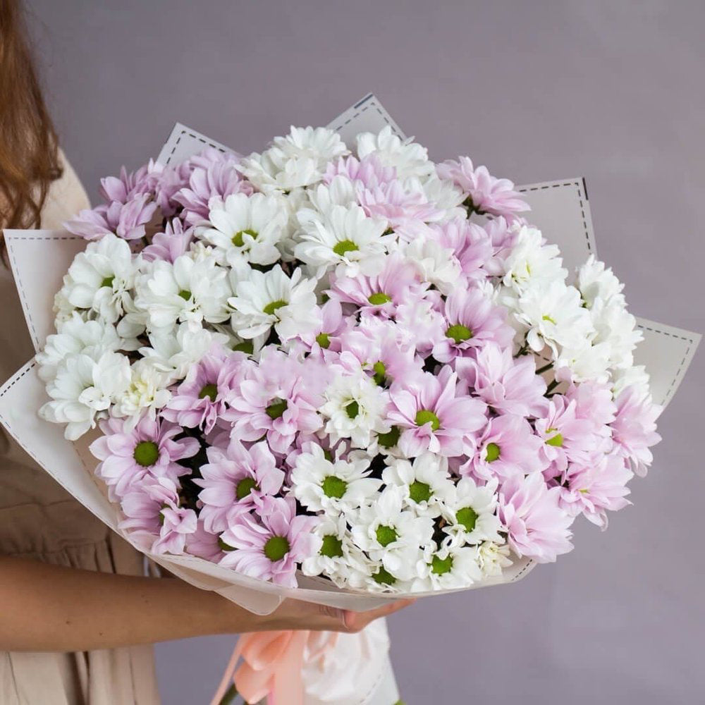Blumenstrauß aus Chrysanthemen 'Luftige Wolke'
